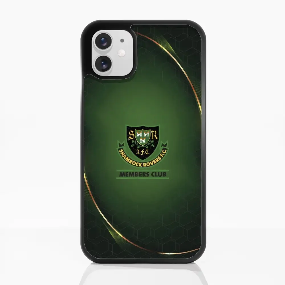 Shamrock Rovers Official Member 3D Phone Case Design Gold & Green