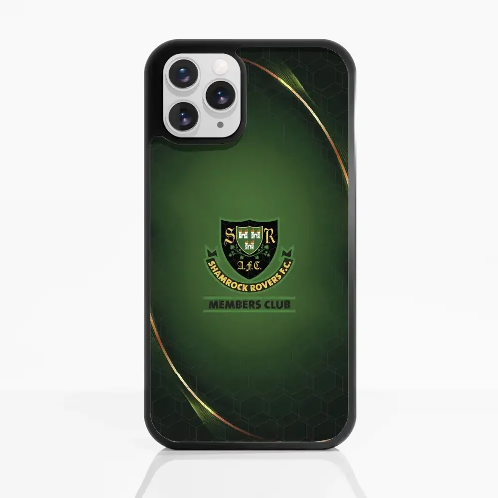 Shamrock Rovers Official Member 3D Phone Case Design Gold & Green - Image 2