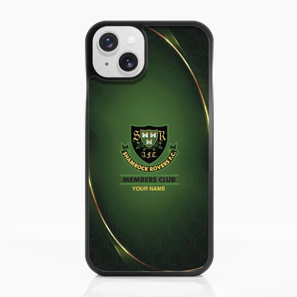 Shamrock Rovers Official Member 3D Phone Case Design Gold + Name - Image 13