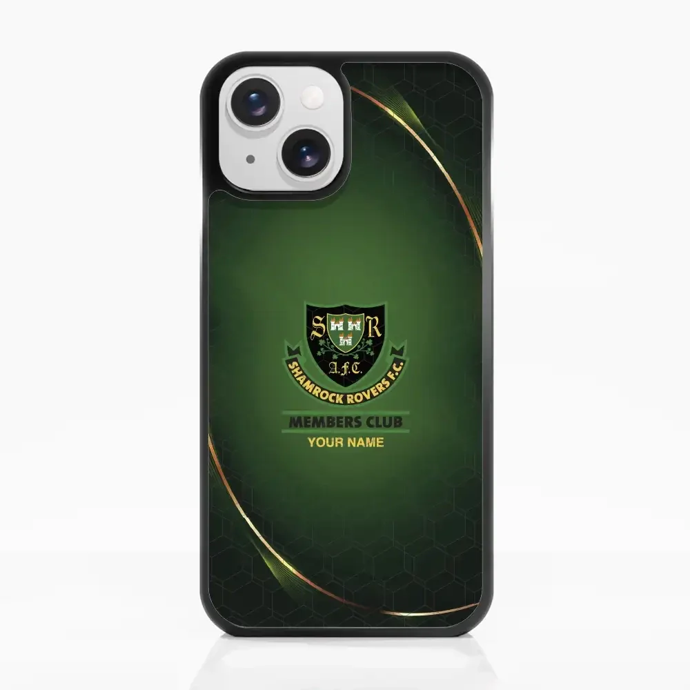 Shamrock Rovers Official Member 3D Phone Case Design Gold + Name - Image 16