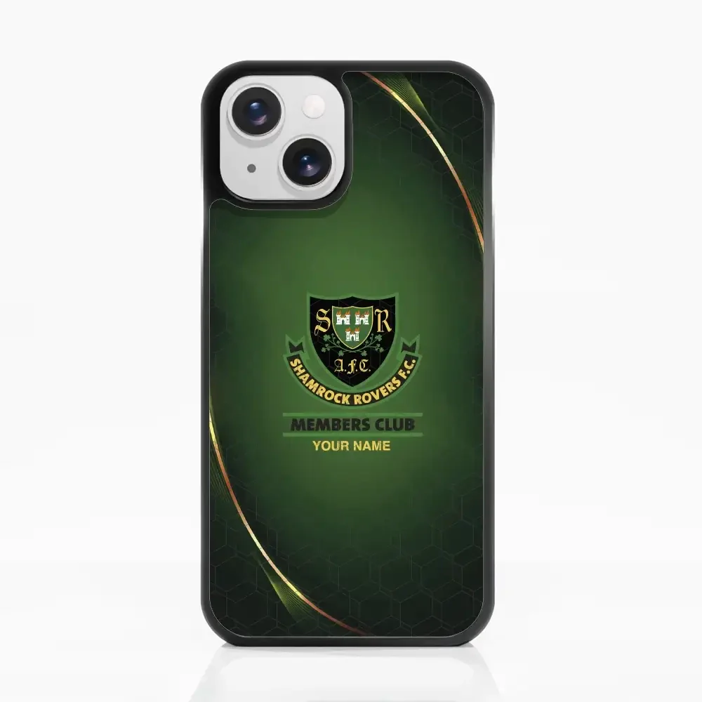 Shamrock Rovers Official Member 3D Phone Case Design Gold + Name - Image 17