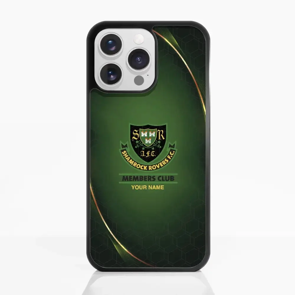 Shamrock Rovers Official Member 3D Phone Case Design Gold + Name - Image 19