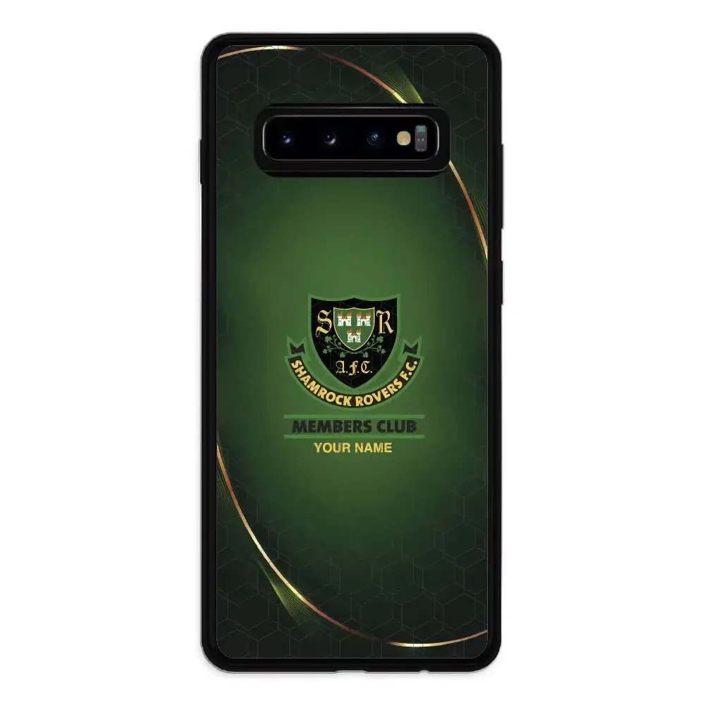 Shamrock Rovers Official Member 3D Phone Case Design Gold + Name - Image 47