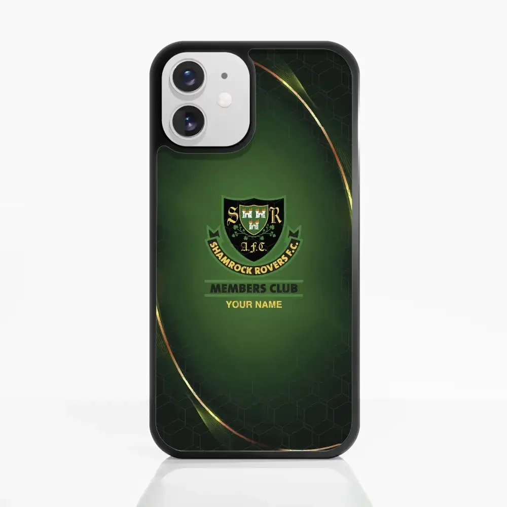 Shamrock Rovers Official Member 3D Phone Case Design Gold + Name - Image 5
