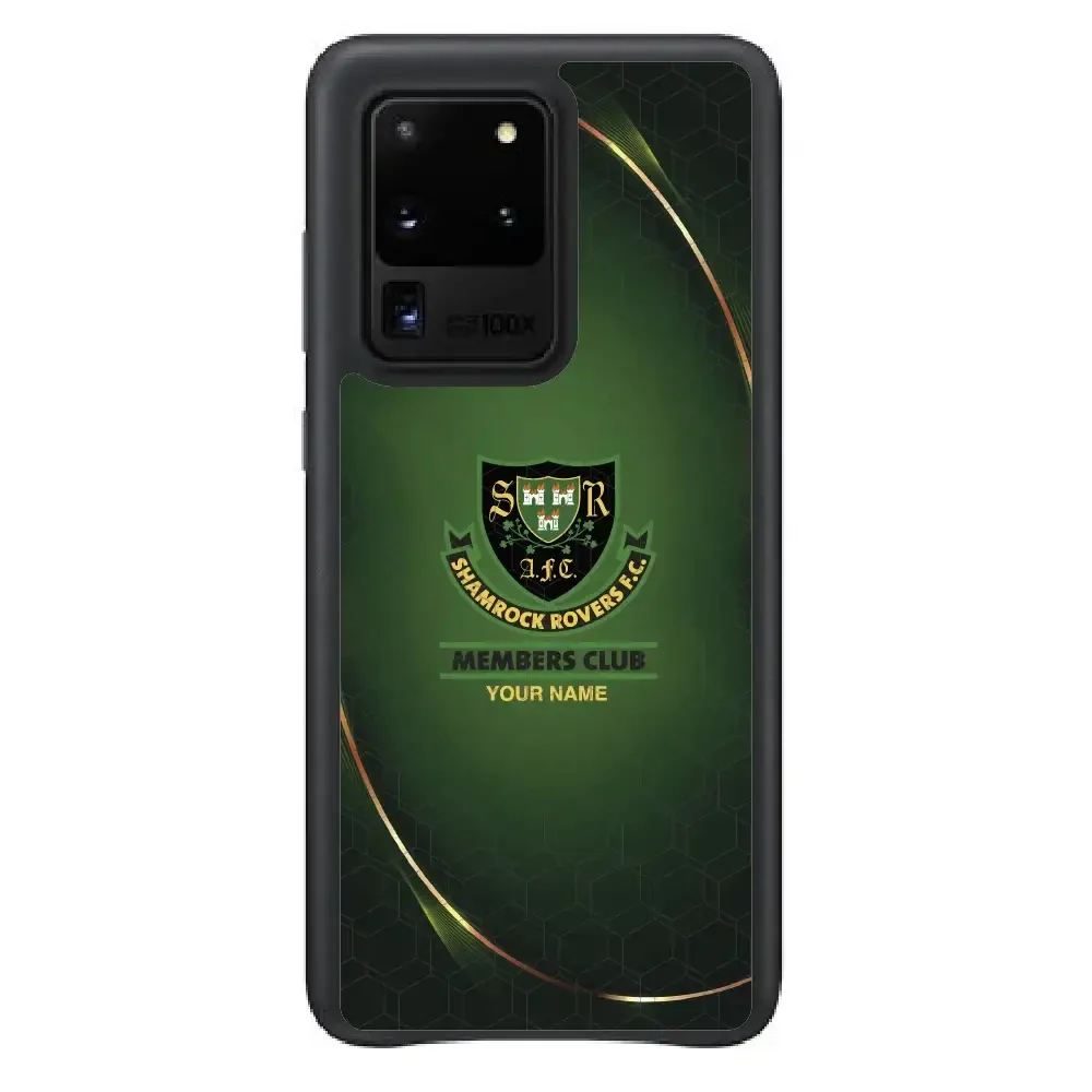 Shamrock Rovers Official Member 3D Phone Case Design Gold + Name - Image 50