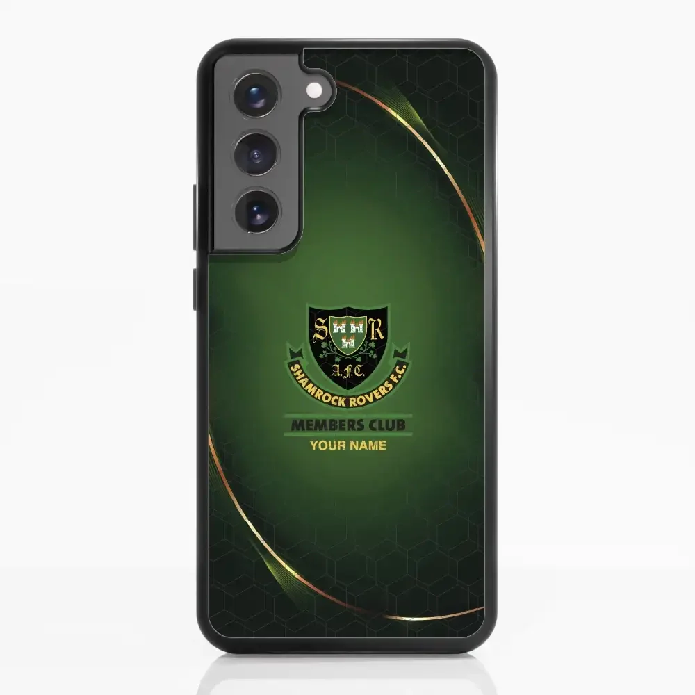 Shamrock Rovers Official Member 3D Phone Case Design Gold + Name - Image 55