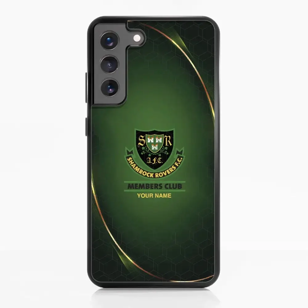 Shamrock Rovers Official Member 3D Phone Case Design Gold + Name - Image 56