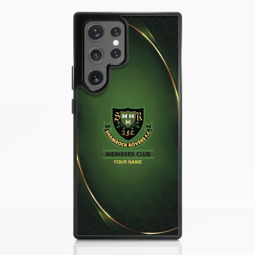 Shamrock Rovers Official Member 3D Phone Case Design Gold + Name - Image 61