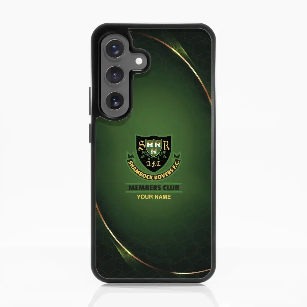 Shamrock Rovers Official Member 3D Phone Case Design Gold + Name - Image 62