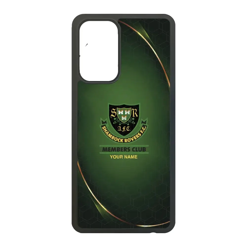 Shamrock Rovers Official Member 3D Phone Case Design Gold + Name - Image 72