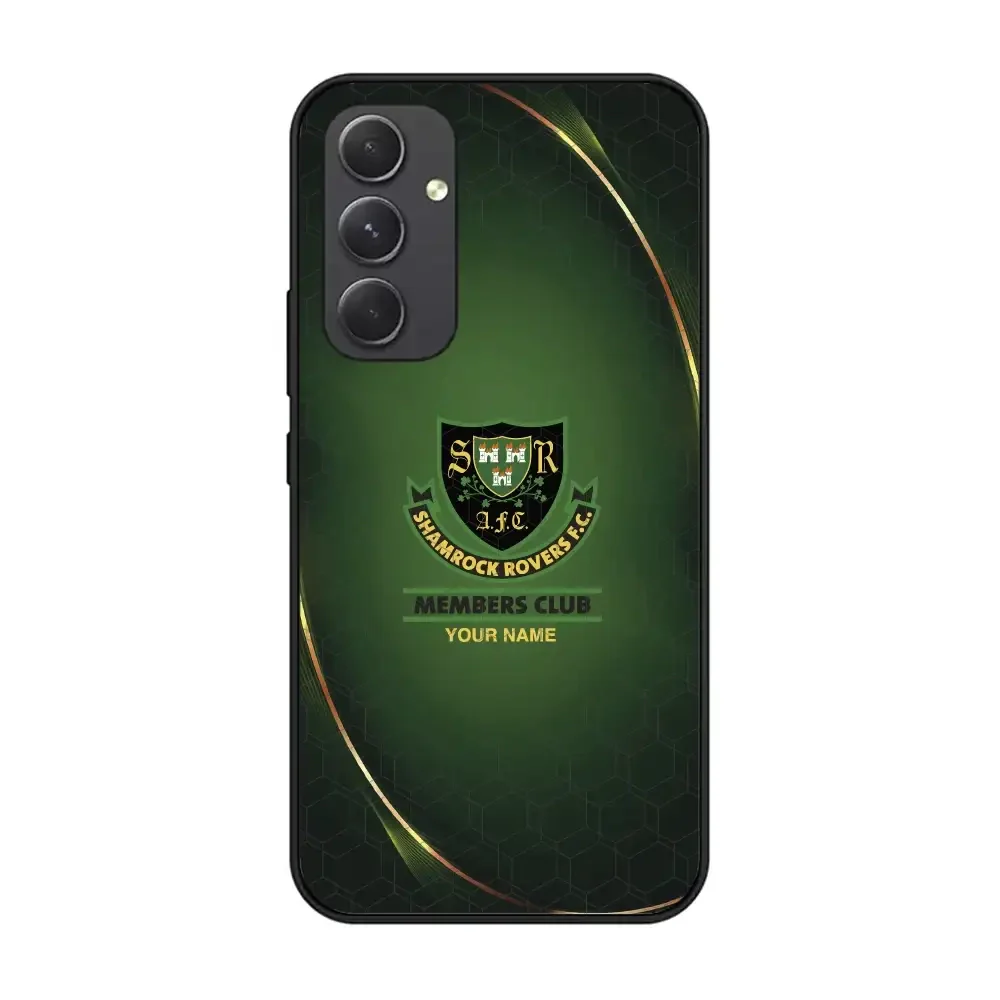 Shamrock Rovers Official Member 3D Phone Case Design Gold + Name - Image 74