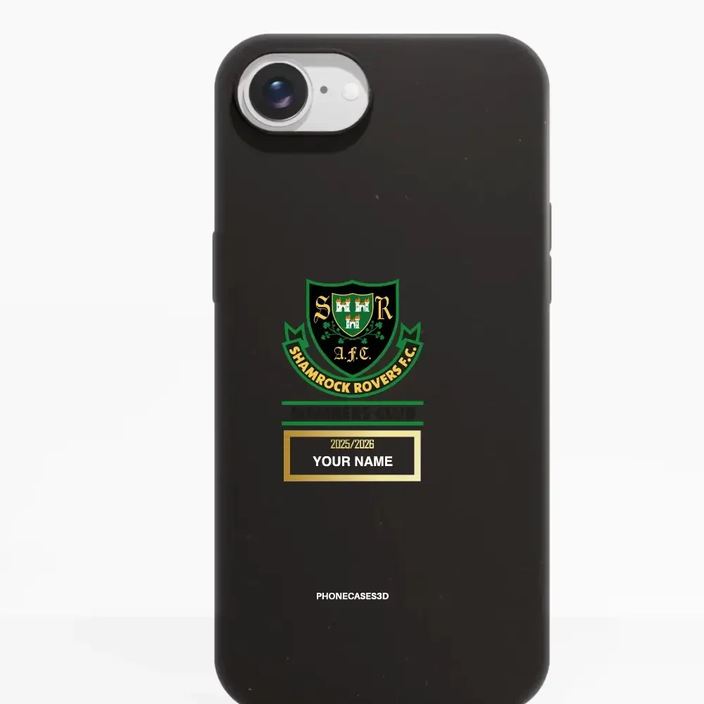 Shamrock Rovers Official Member Compostable Black Phone Case Design Crest + Name - Image 18