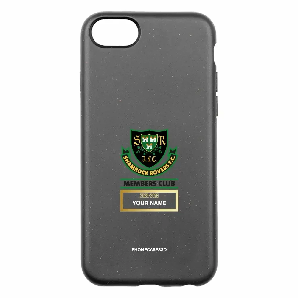 Shamrock Rovers Official Member Compostable Black Phone Case Design Crest + Name - Image 26