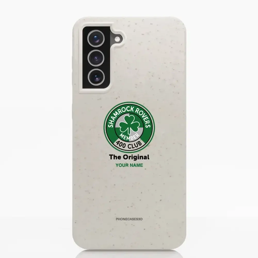 Shamrock Rovers Official Member Compostable White Phone Case Design 400 Club + Name - Image 31
