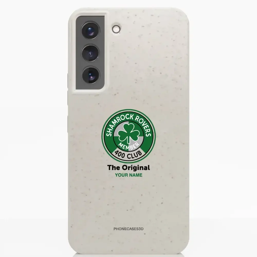 Shamrock Rovers Official Member Compostable White Phone Case Design 400 Club + Name - Image 32