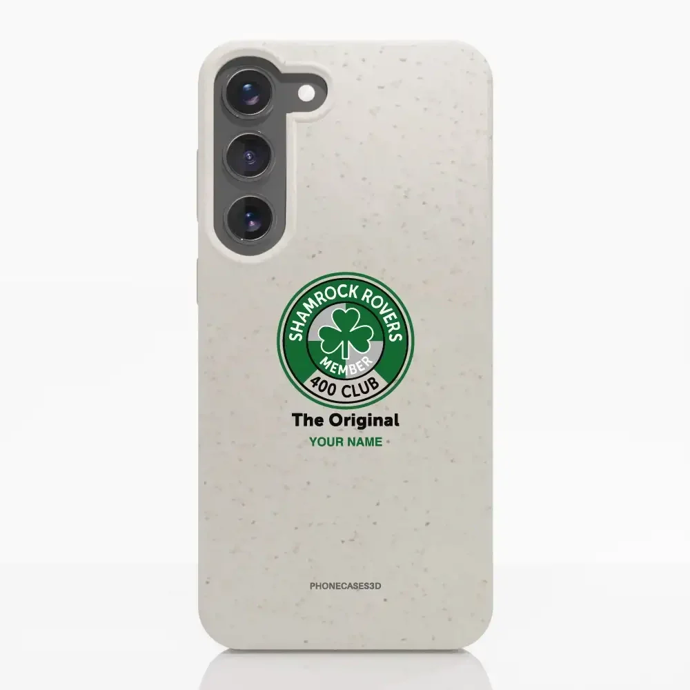 Shamrock Rovers Official Member Compostable White Phone Case Design 400 Club + Name - Image 34