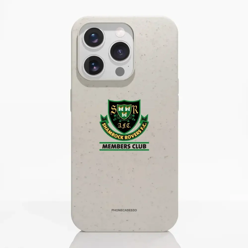 Shamrock Rovers Official Member Compostable White Phone Case Design Crest - Image 21
