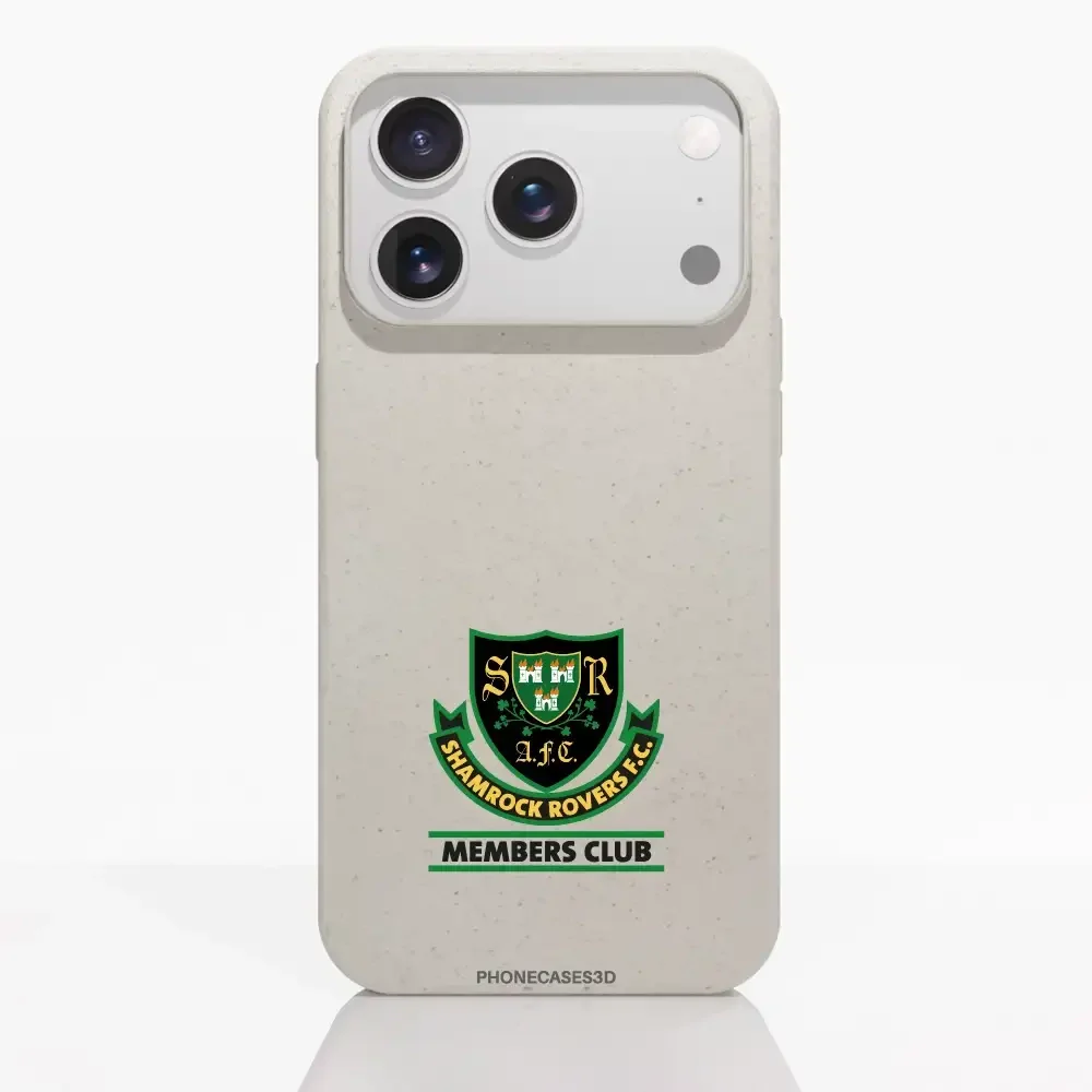 Shamrock Rovers Official Member Compostable White Phone Case Design Crest - Image 26