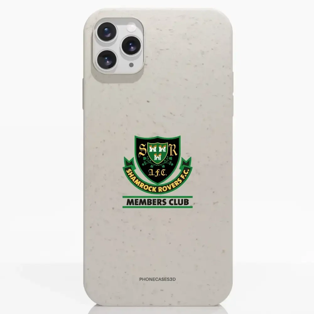 Shamrock Rovers Official Member Compostable White Phone Case Design Crest - Image 3