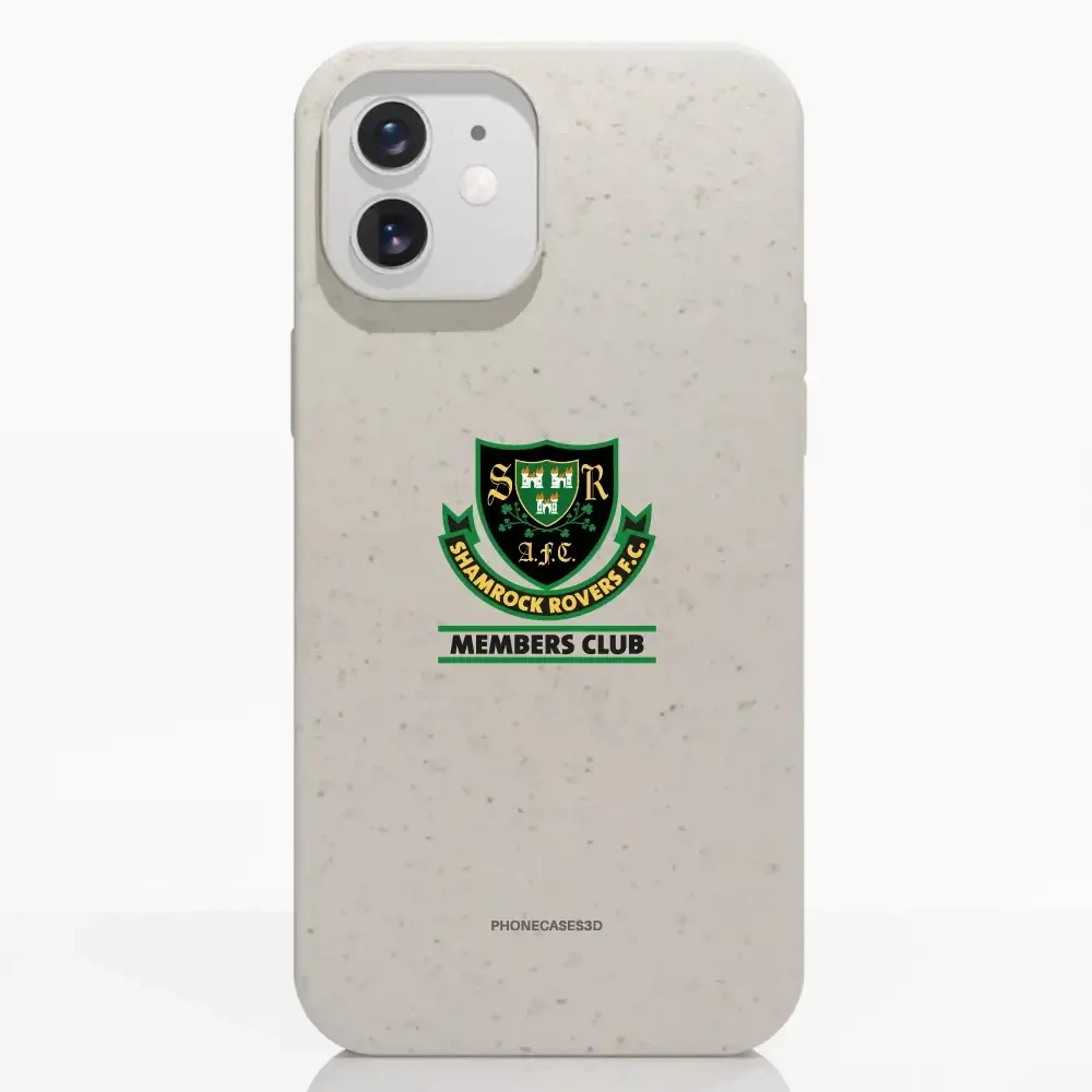 Shamrock Rovers Official Member Compostable White Phone Case Design Crest - Image 4