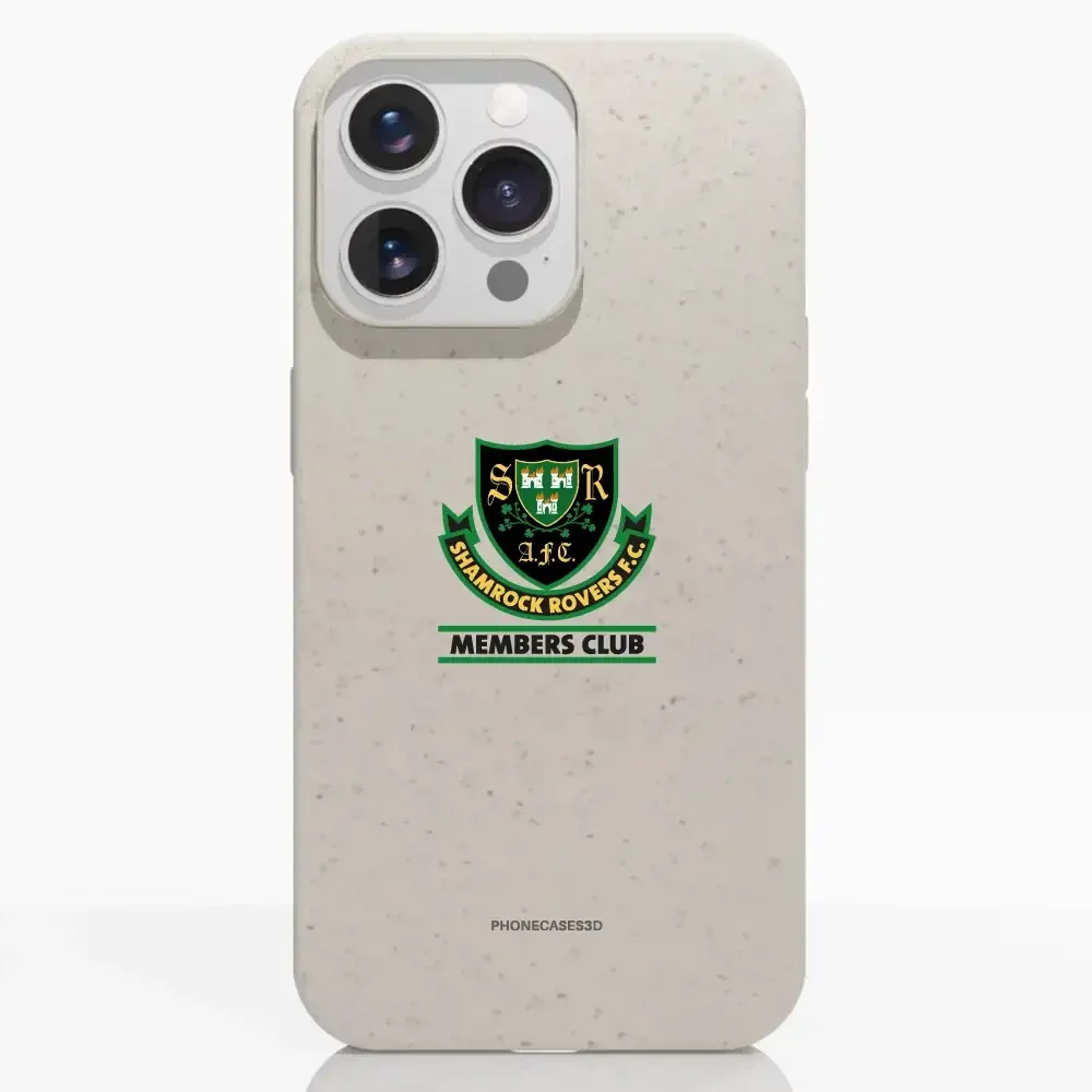 Shamrock Rovers Official Member Compostable White Phone Case Design Crest - Image 8
