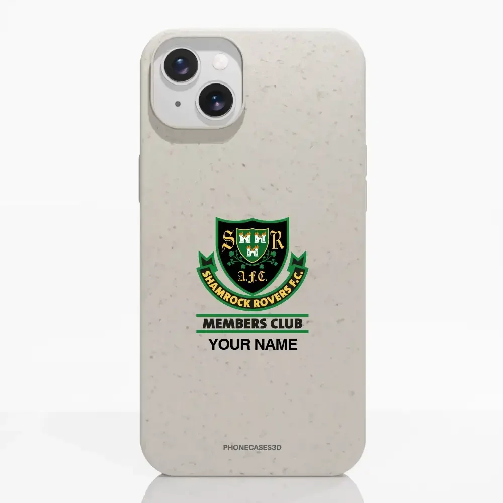 Shamrock Rovers Official Member Compostable White Phone Case Design Crest + Name - Image 11