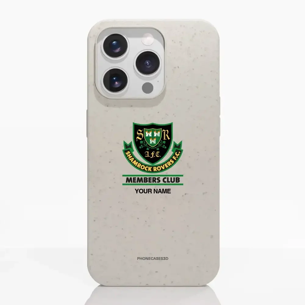 Shamrock Rovers Official Member Compostable White Phone Case Design Crest + Name - Image 16