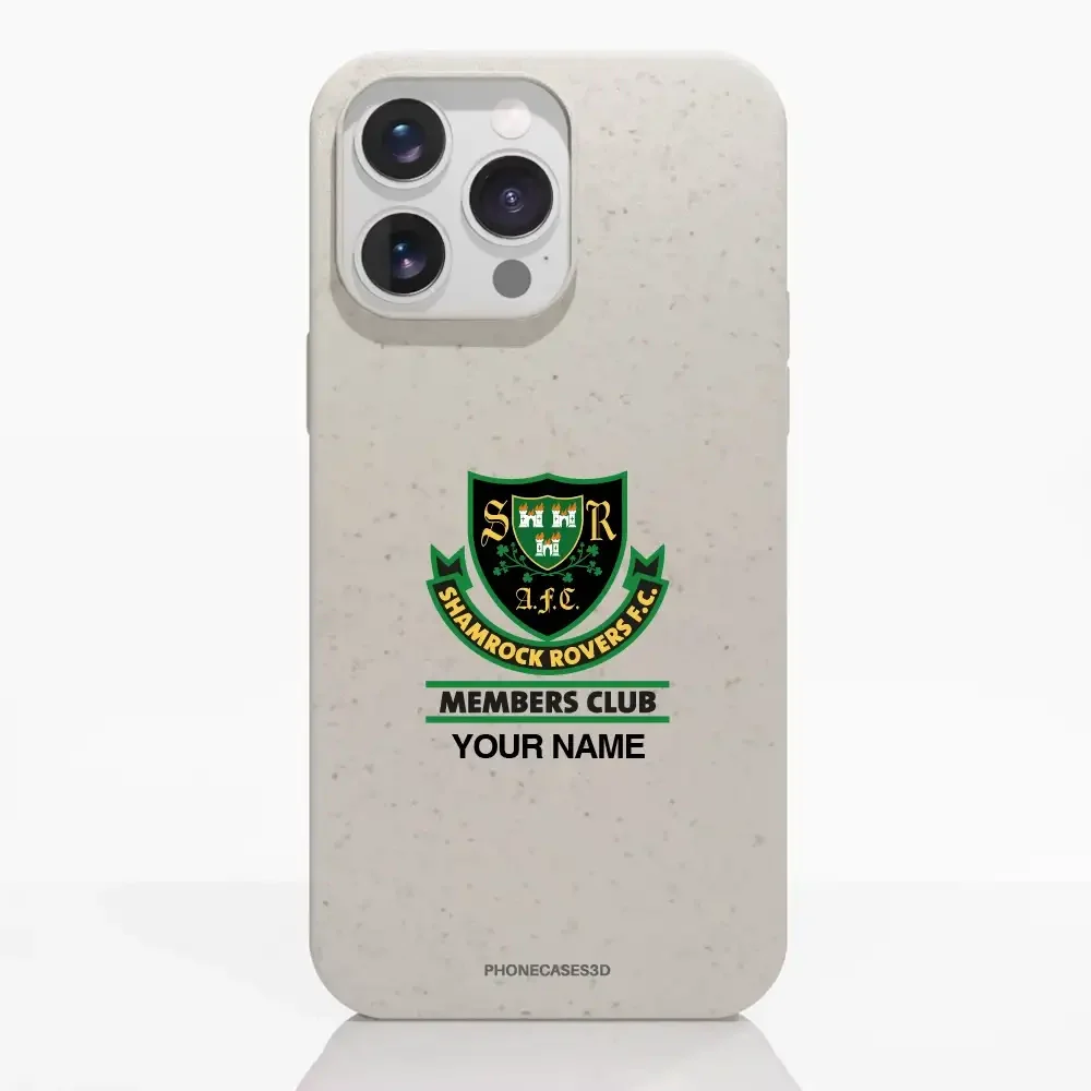 Shamrock Rovers Official Member Compostable White Phone Case Design Crest + Name - Image 22