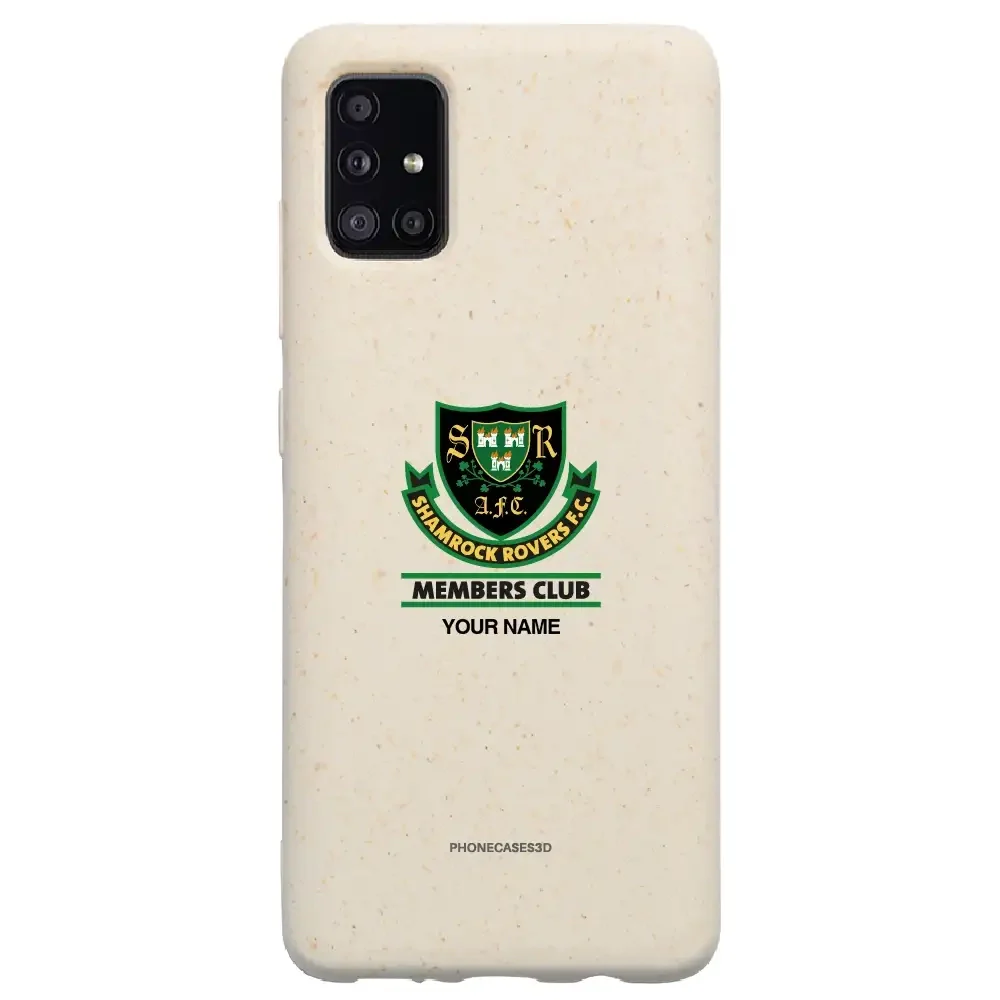 Shamrock Rovers Official Member Compostable White Phone Case Design Crest + Name - Image 45