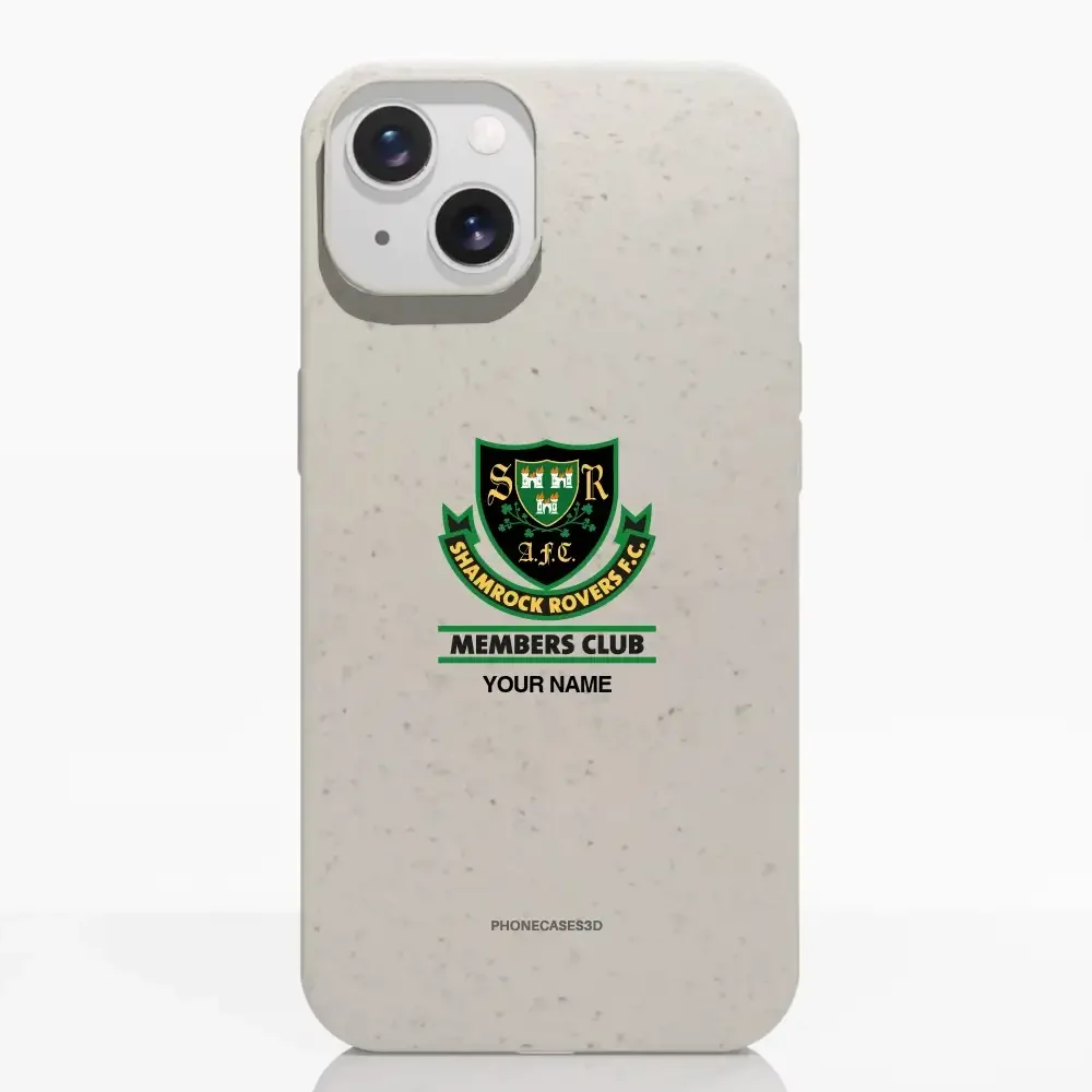 Shamrock Rovers Official Member Compostable White Phone Case Design Crest + Name - Image 7