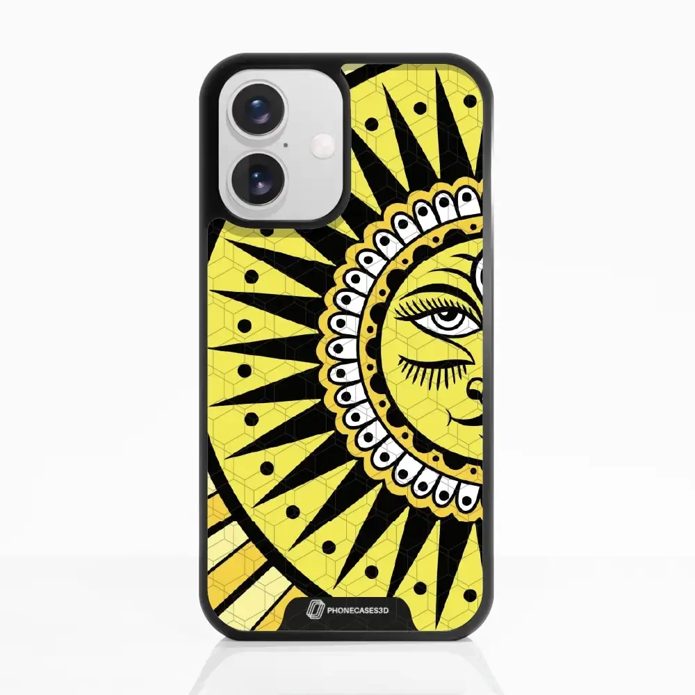 Sinsentido Official 3D Phone Case Design Yellow Cosmic Sun - Image 20