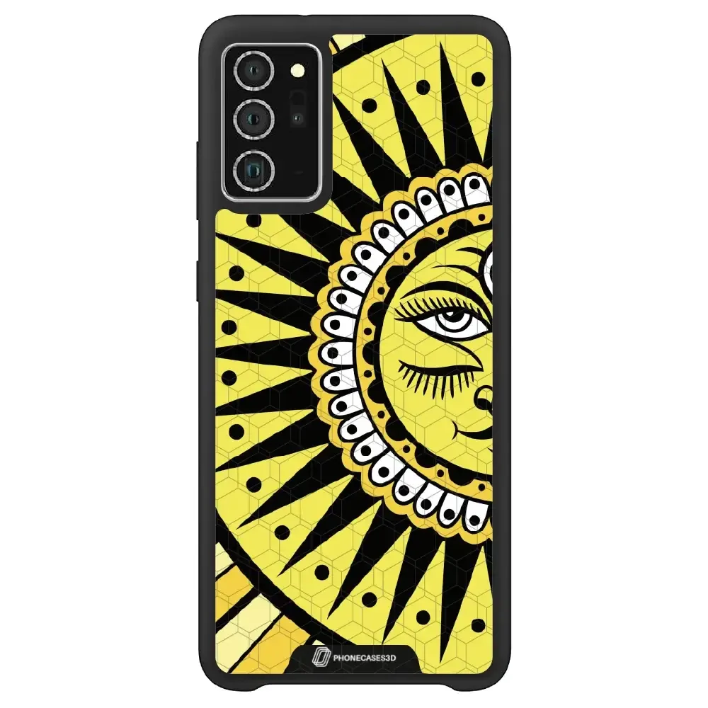 Sinsentido Official 3D Phone Case Design Yellow Cosmic Sun - Image 43