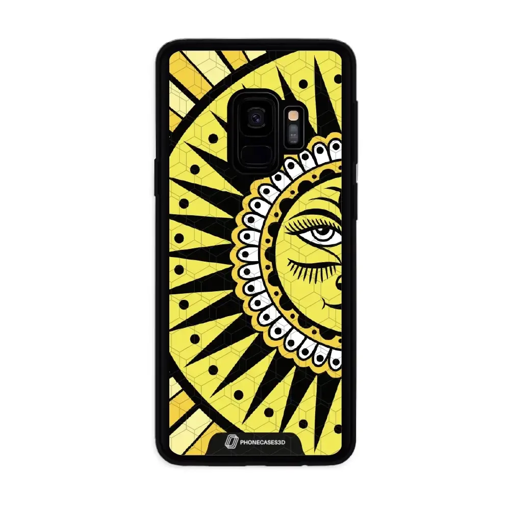 Sinsentido Official 3D Phone Case Design Yellow Cosmic Sun - Image 68