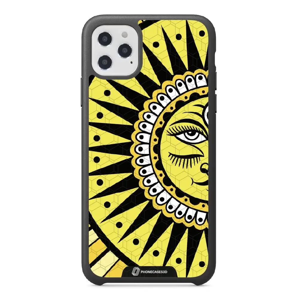 Sinsentido Official 3D Phone Case Design Yellow Cosmic Sun - Image 7