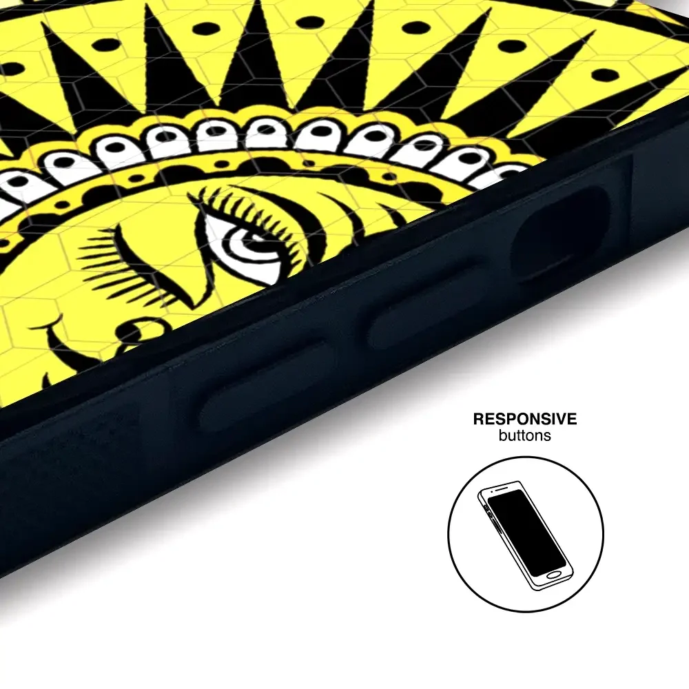 Sinsentido Official 3D Phone Case Design Yellow Cosmic Sun - Image 75
