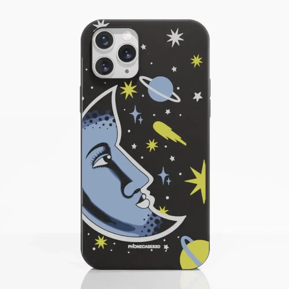 Sinsentido Official Compostable Phone Case Design Planet Moon - Image 2