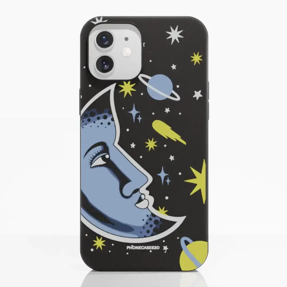 Sinsentido Official Compostable Phone Case Design Planet Moon - Image 3