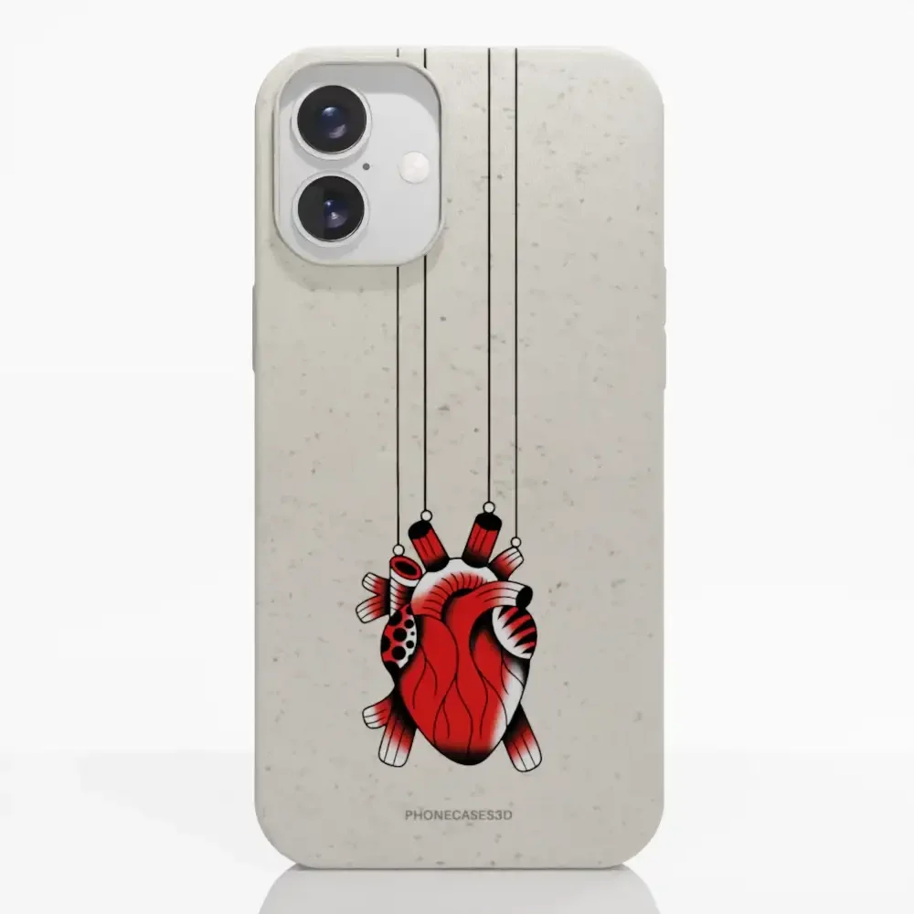 Sinsentido Official Compostable Phone Case Design Small Hanging Heart - Image 20