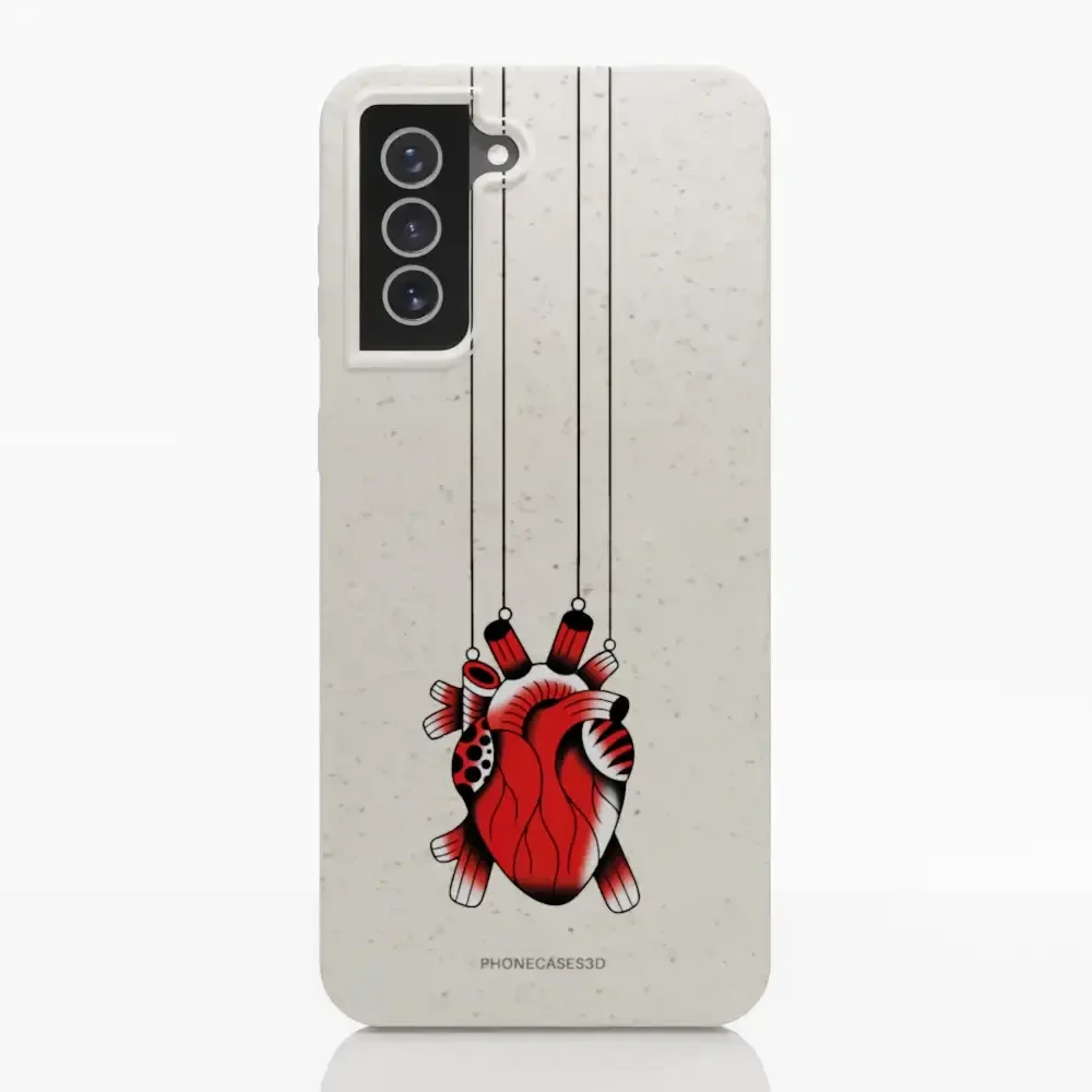 Sinsentido Official Compostable Phone Case Design Small Hanging Heart - Image 29