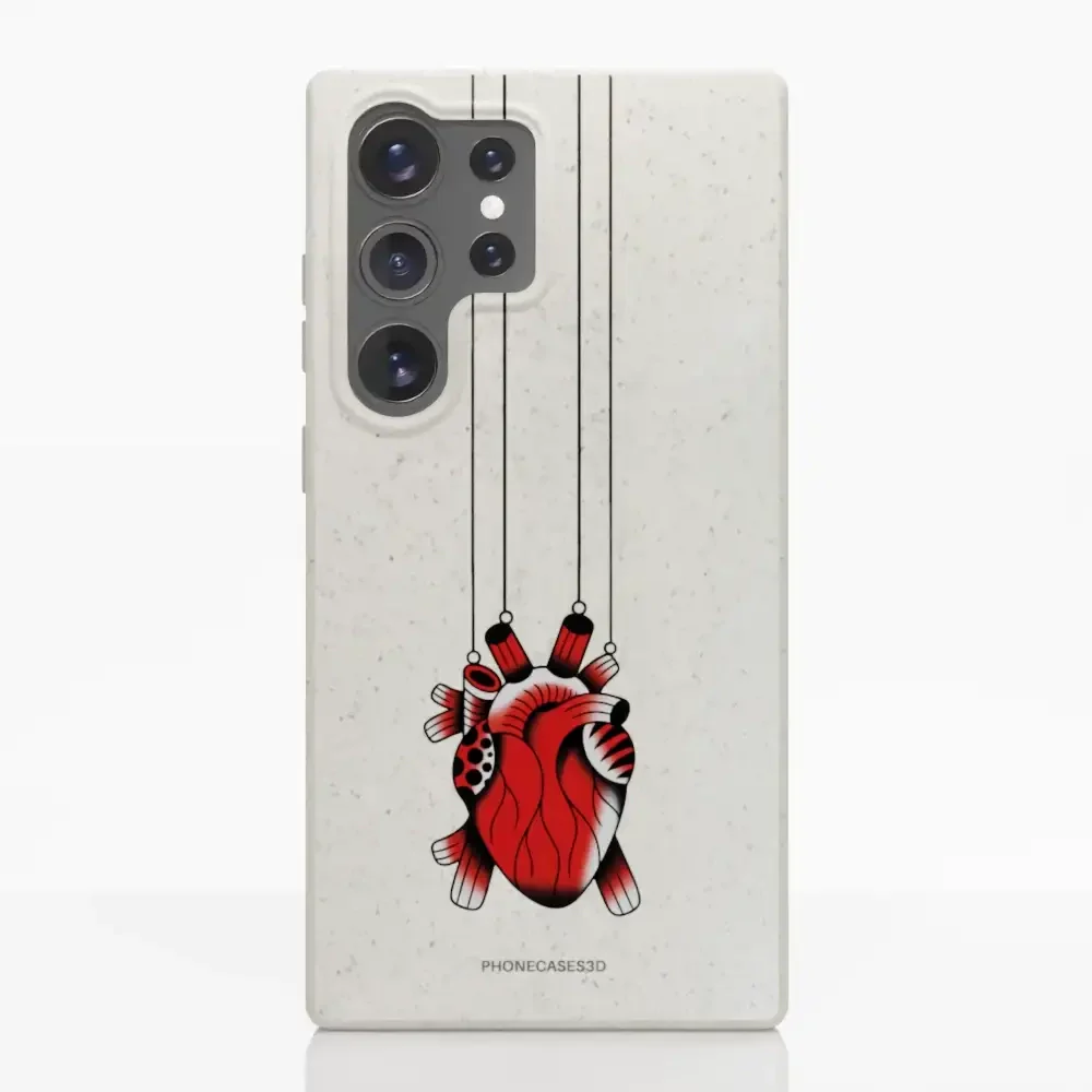 Sinsentido Official Compostable Phone Case Design Small Hanging Heart - Image 42