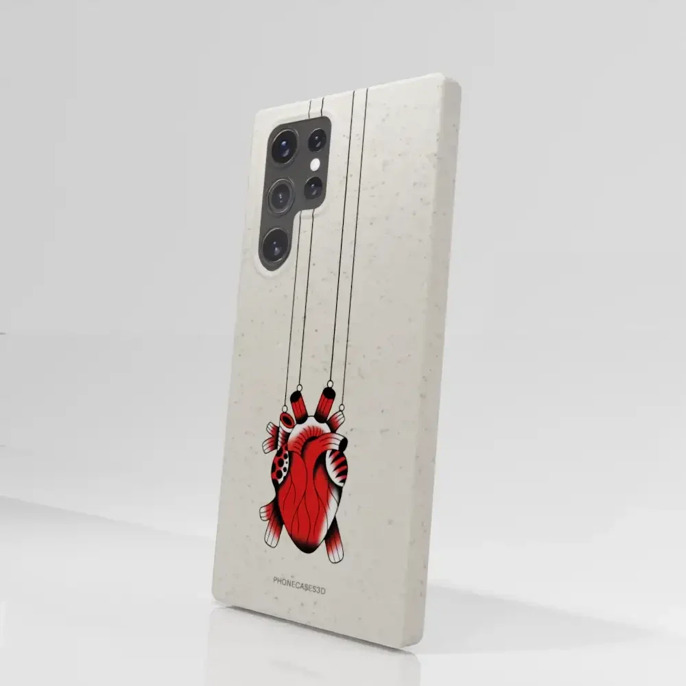 Sinsentido Official Compostable Phone Case Design Small Hanging Heart - Image 78