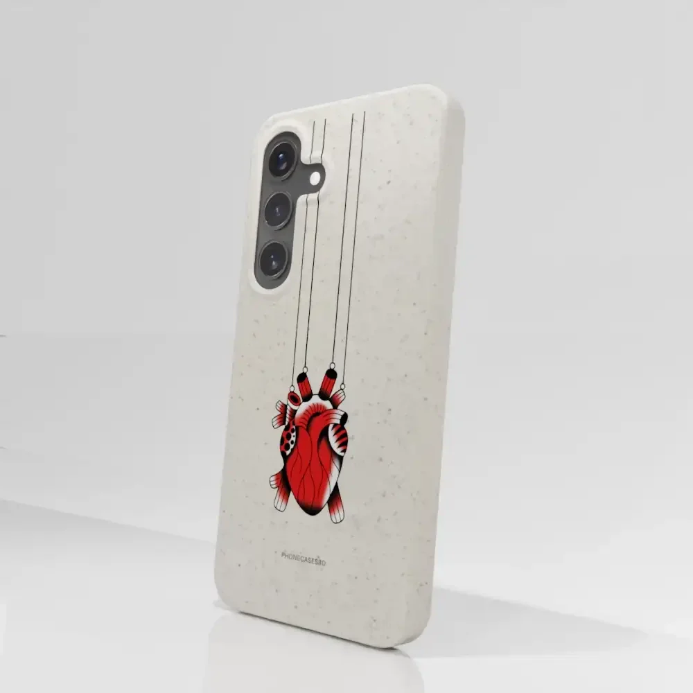 Sinsentido Official Compostable Phone Case Design Small Hanging Heart - Image 85