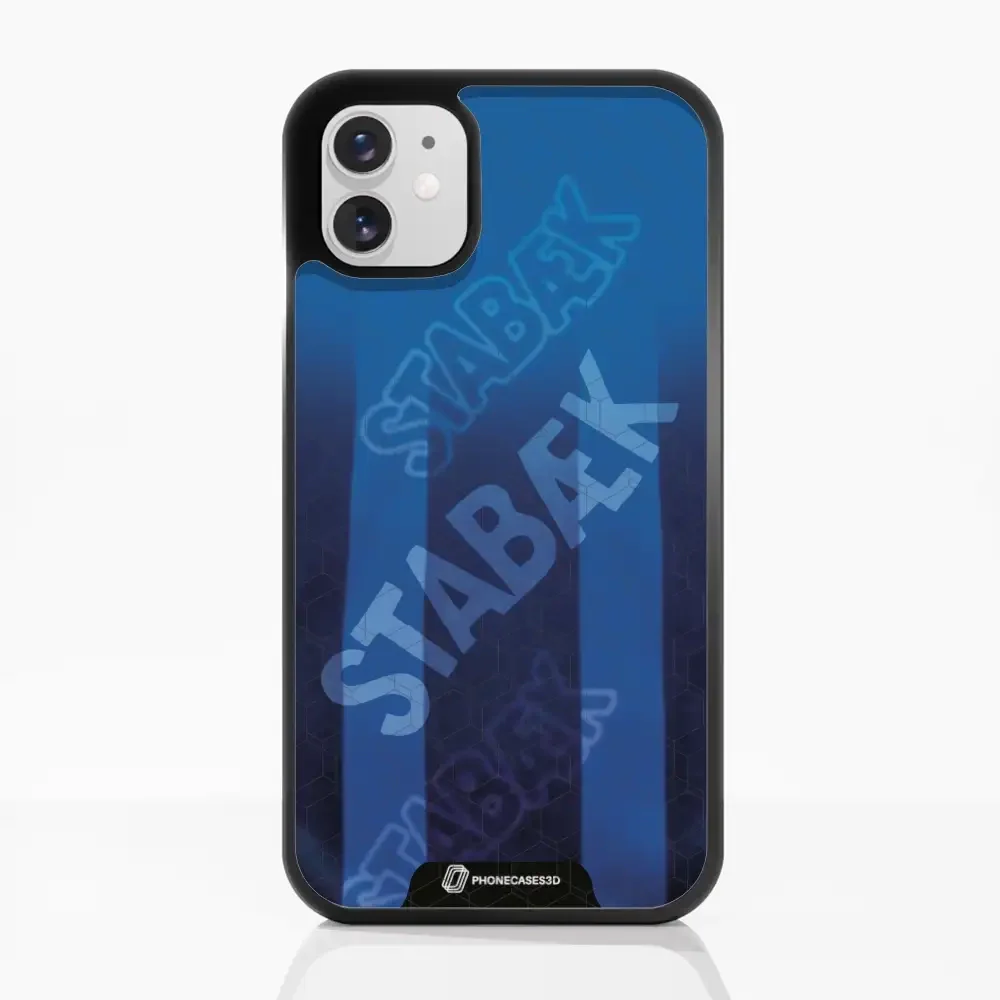 Stabæk Fotball Official 3D Phone Case Design Blue T-shirt