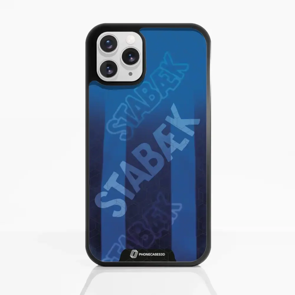 Stabæk Fotball Official 3D Phone Case Design Blue T-shirt - Image 2