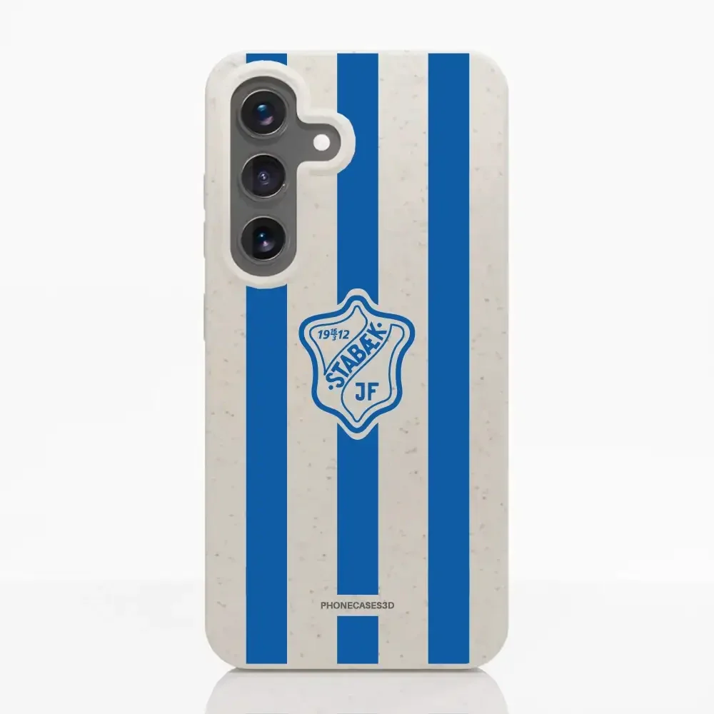 Stabæk Fotball Official Compostable Phone Case Design Blue crest + stripes - Image 40