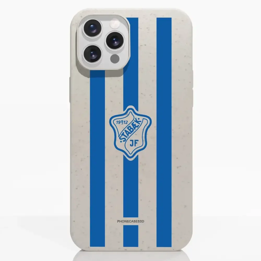 Stabæk Fotball Official Compostable Phone Case Design Blue crest + stripes - Image 5