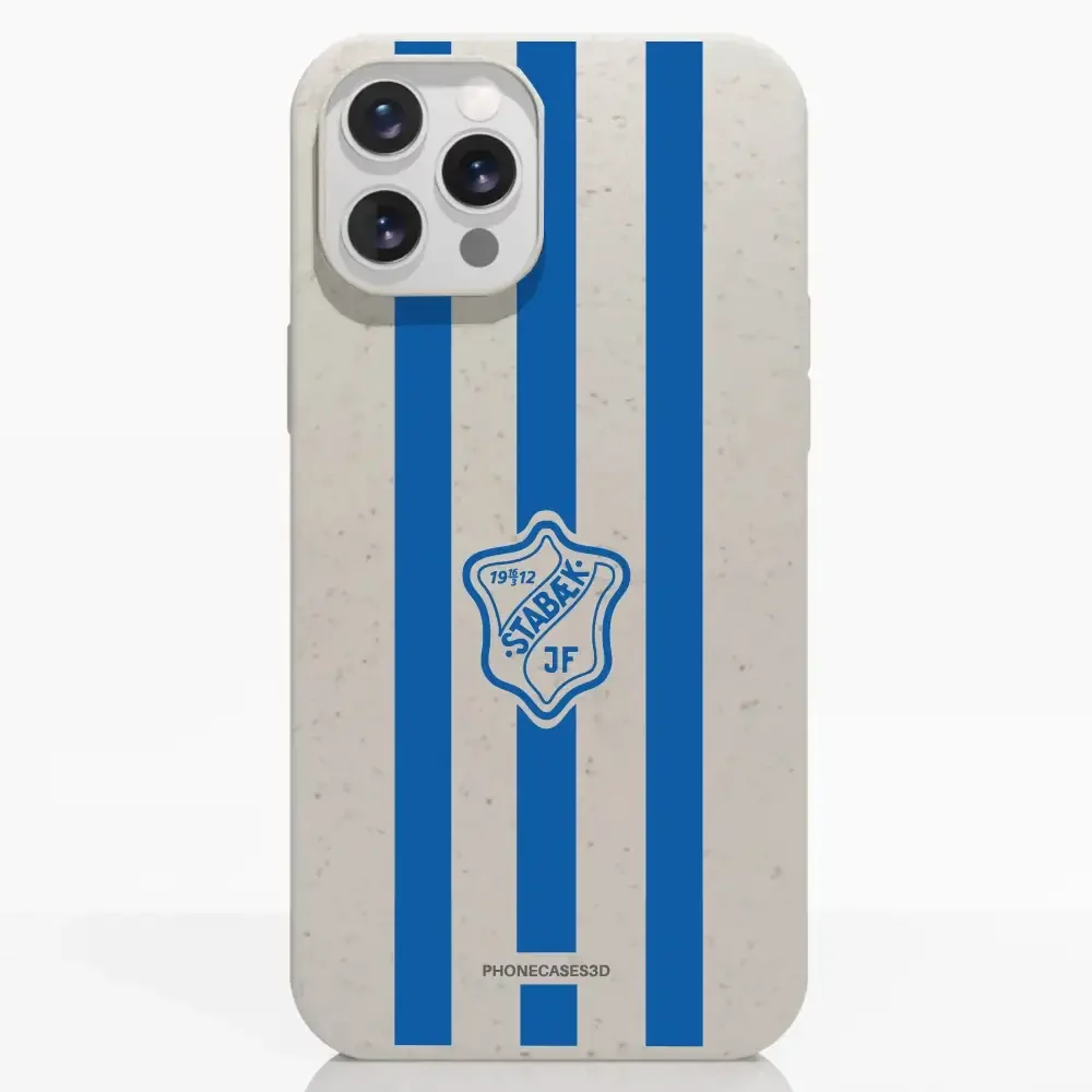 Stabæk Fotball Official Compostable Phone Case Design Blue crest + stripes - Image 6