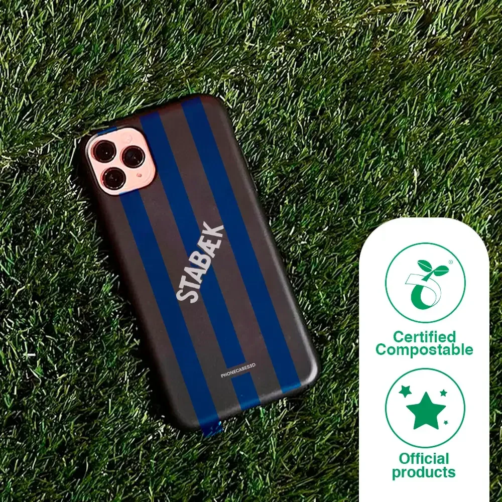 Stabæk Fotball Official Compostable Phone Case Wordmark + stripes - Image 48