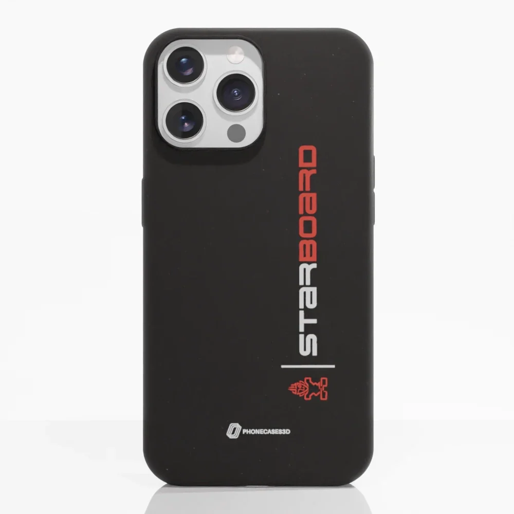 Starboard Official Compostable black Phone Case vertical - Image 12