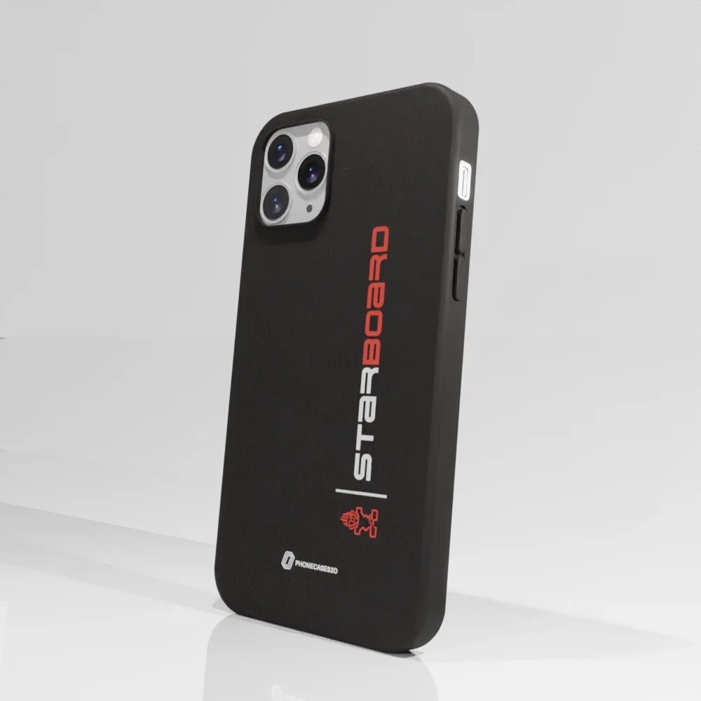 Starboard Official Compostable black Phone Case vertical - Image 46
